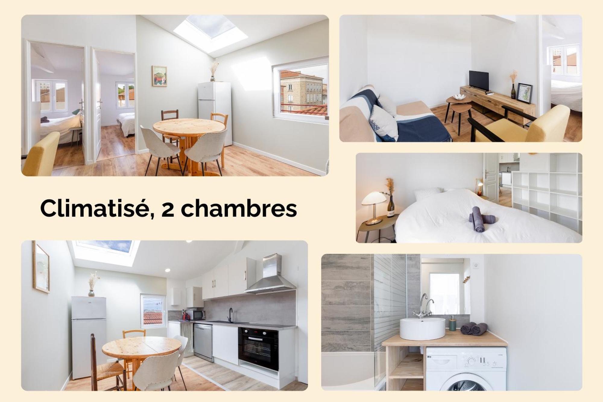 Appartement Climatise 2 Chambres Villefranche-sur-Saone Ngoại thất bức ảnh